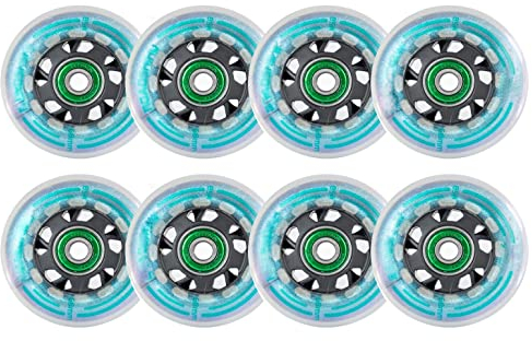 Skateboard-Räder Inline-Skate-WheeIs 85A Inline-Skates Ersatzräder Verschleißfeste PU-Räder Outdoor