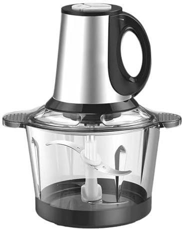 Elektrischer Lebenmittelzerkleinerer - Kompakt Kuchenmaschine | Fleischwolf | Kompaktem Edelstahlmixer Für Camping -Heimküche, Küchenzubehör Für Die Zubereitung Von Speisen