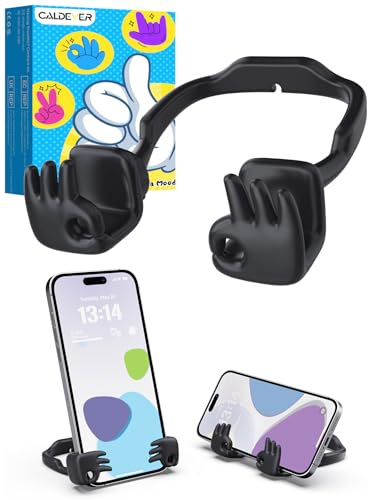 Stocking Fillers for Teenage Boys Girls Gifts Mobile Phone Stand for Desk | OK Sign Phone Holder Gifts for Teen Boys Girls Christmas Funny Secret Santa Gifts for Men Dad Adults Women Kids Presents