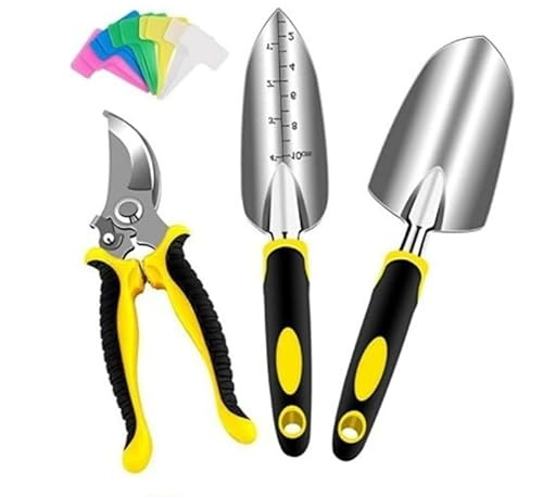 Outils de Jardinage, Ensemble d'outils de Jardinage antirouille – Parfait for l'intérieur et l'extérieur for Hommes Femmes