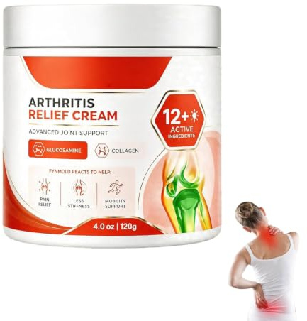 Arthryons Arthritis Cream, Arthryons Cream, Heat Relief Creams, Arthritis Relief, Targeted Joint Care, Heat Formula, Hands & Knees, Non-Greasy Moisturizing Formula, for All Skin Types (1pcs)