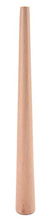 Voluxe Varilla de Mandril de Anillo, Forma de Anillos de Pulido Varilla de Herramienta Mandril de Anillo Mandril de Madera para pulir para Anillo de Dedo para Anillos para Hacer Joyas