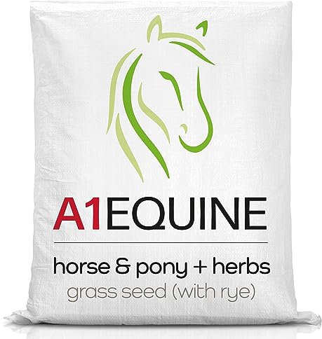 A1 Equine - Horse & Pony (with rye), A1 Lawn + Herbs Grass Seed, (AMPRO13)