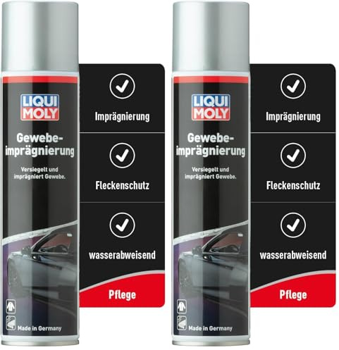 LIQUI MOLY Gewebeimprägnierung | 400 ml | Autopflege | Lackpflege | Art.-Nr.: 1594 (Packung mit 2)