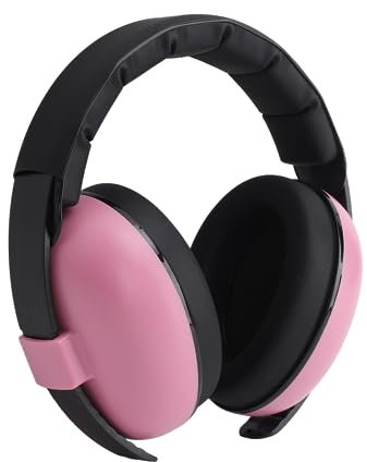 Jiawu Cuffie Antirumore per Neonati, Cuffie Morbide Portatili per Dormire, con Riduzione del Rumore di 22 DB, Adatte per Concerti, Aeroplani, Eventi Musicali, Cinema e Altro (ABS+pelle)