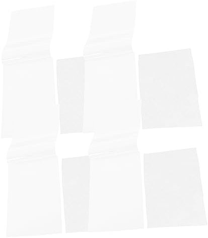 HEMOTON 4 Stück Pressbeutel für Trockenblumen und Stempel Papier und Kunststoff Feuchtigkeitsdicht für Selbstgemacht Bastelarbeiten und Abschlussfeiern