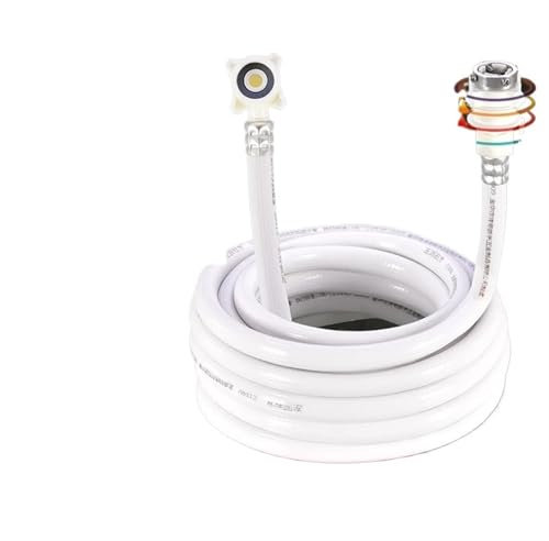 LHSJYG Washing Machine Drain Hose Multi-function Washing Machine Inlet Pipe Automatic Wave Wheel Extension Extension Water Inlet Hose Maintenance Accessories(3.5 m)