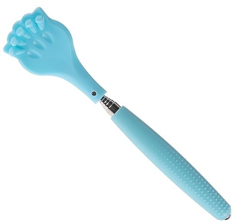 WATIIFUFU Rascador De Espalda Retráctil De Acero Inoxidable y Polipropileno, Masajeador Corporal Portátil, Diseño Extensible Para Aliviar Picazón, Uso Diario Para Personas Mayores y Adultos
