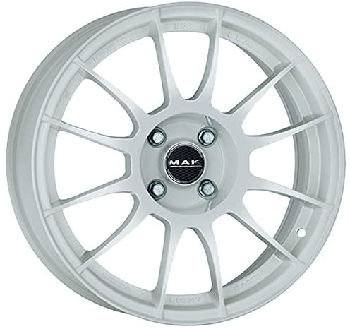 1 CERCHIO IN LEGA MAK XLR 7X17 4X100 ET35 C.B.72 GLOSS WHITE