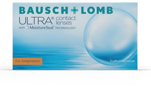 Bausch + Lomb ULTRA for Astigmatism Monatslinsen weich, 6 Stück/BC 8.6 mm/DIA 14.5 mm/CYL -2.75 / ACHSE 10 / +2 Dioptrien