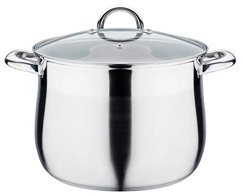 GSW 989879 - Pentola jumbo, 28 cm, in acciaio inox, 13 litri