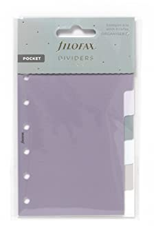 Filofax 132792 Trennblätter Norfolk Pocket 6er