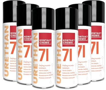 6 Stück Kontakt Chemie® Leiterplatten-Schutzlack | URETHAN 71 | je 200ml