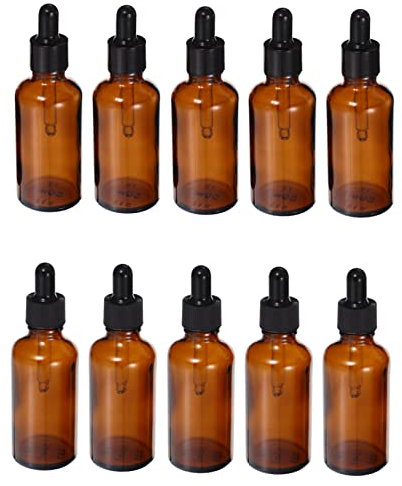 Ipetboom Ätherische Öl Tropfflaschen 30ml Braunglas Pipettenflasche Für Aromatherapie Kosmetik Flüssigkeiten 10 Stück Lichtblockierend Mit Tropfer Für Präzise Dosierung Und Wiederbefüllung