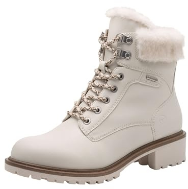 Tamaris dam WL spets båt 1–26266-43 snöstövlar, cream, 40 EU, kräm, 40 EU