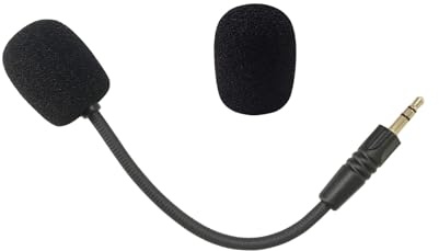 PDEEY Detachable Headset Microphone Replacement for Oculus Quest 2 Mic, Turtle Beach, havit H2002D, PS4 PS5 Headphone - 3.5MM TRS Mic Attachment