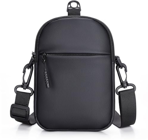 GORWRICH Small Sling Chest Bag, Water Resistant Compact Lightweight Crossbody & Shoulder Messenger Bag with Adjustable Strap for Men Women, Everyday Carry Travel Hiking Outdoor