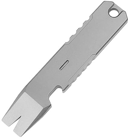 Hamans Brecheisen Multi-Tool Titan Brecheisen Multifunktionales tragbares Werkzeug Flaschenöffner 9,6 cm