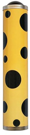 Fendawn Strive Caleidoscopio nostalgico fatto a mano reale scena Caleidoscopi giocattolo per bambini adulti, giallo, Medio, FZT-A021