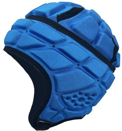 MK MOSSE KARNE Soft Shell Flag Football Helmet 7v7 Padded Helmet Rugby Headguards for Youth Kids Adults