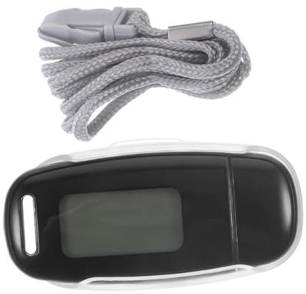 Vaguelly Compteur De Multifonctionnel pour Course à Pied Podomètre Pratique avec Écran Affichage Compteur De Marche Portable pour Fitness