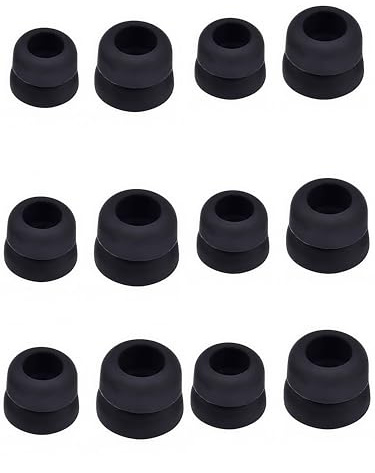 12Pack Replacement Eartips Silicone Set for Sennheiser CX400 CX500