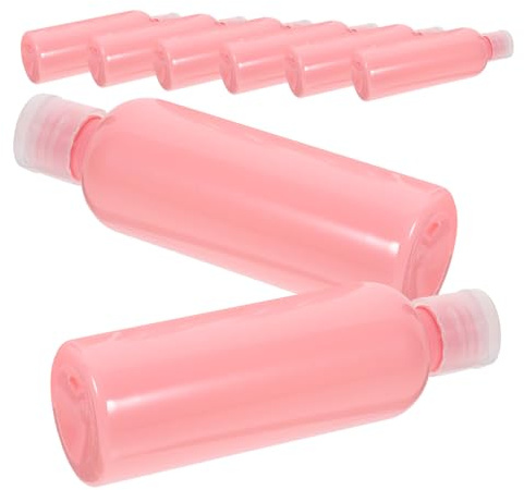 Healvian 10piezas Botellas De Loción Vacías De Viaje Botellas De Viaje Para Líquidos Prueba De Fugas Contenedores De Artículos De Tocador Flexibles