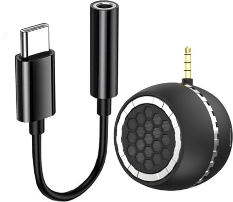 CHAKAE Altoparlante portatile Telefono Altoparlante Esterno 3.5mm Spina Piccola Scatola di Suono Forniture Per Smartphone Tablet Laptop Outdoor