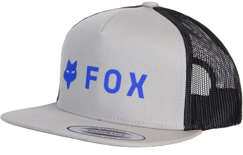 Fox Absolute Snapback Cap Kinder (DE/NL/SE/PL, Alphanumerisch, Einheitsgröße, Steel Grey)