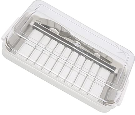 ERYUE Butterschneider-Box, Fast-Edelstahl-Käseform-Aufbewahrungsbehälter für Bequemes Kochen in der Küche (#1)