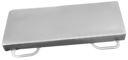 CYDZSRA Copertura per fornelli a con ganci, supporto portaoggetti facile da pulire, protezione per fornelli, Grigio scuro, 76.2x63x5.6 cm
