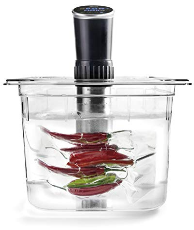 Lacor 69304 Sous Vide Precise Cuit à Basse Température Acier Inoxydable 18/10 Sans BPA 1200 W