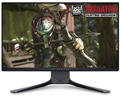 Alienware AW2521HFA 24.5 Inch Full HD (1920x1080) Gaming Monitor, 240Hz, IPS, 1ms, AMD FreeSync Premium, NVIDIA G-SYNC Compatible, DisplayPort, 2x HDMI, 5x USB 3.0, 3 Year Warranty