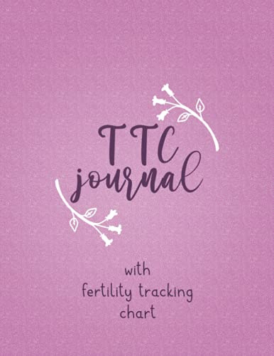 TTC journal with Fertility Tracking Chart: Trying To Conceive Journal Planner With Period Tracker, BBT Chart, Ovulation Tracker, Pregnancy Tracker, ... more Features for your Fertility Journey.