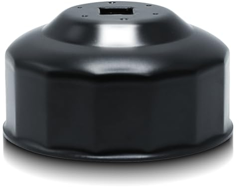 CCLIFE 68 mm Ölfilterschlüssel 3/8'' Ölfilterkappen ÖlFilter Werkzeug Auto 14-kant