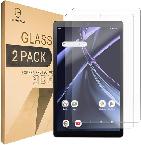 Mr.Shield Screen Protector compatible with Acer Iconia Tab A8 [Tempered Glass] [2-PACK] [Japan Glass with 9H Hardness]