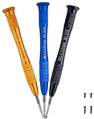 Tournevis pour NS, Y0 Y00 PH00 Cross Wing Precision Screwdriver Repair Tool Kit Compatible avec NS New 3DS Wii/Wii-U