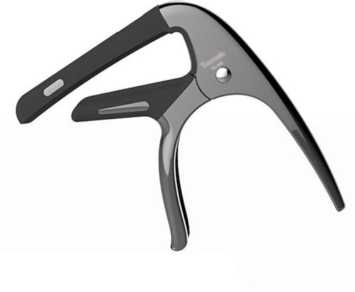 Guitar Capo Clip Classical Folk Electro Acoustic Guitar Clip Universal Clip for Acoustic and Electric Guitars(Grey)