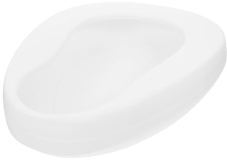 BESTYASH Elderly Bed Pan Für Frauen Und Männer Waschbare Bettpfanne Für Bettlägerige Patienten Hygienisches Urinal Für Zuhause Und Pflegeeinrichtungen Komfortables Design Für Einfache