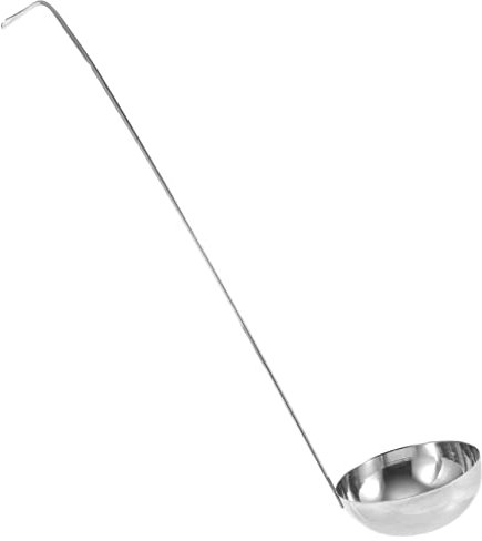 Salsa Acciaio Inossidabile Cucchiaio per Salse Utensile Ergonomico per Cucina e Ristoranti Facile da Usare e Resistente