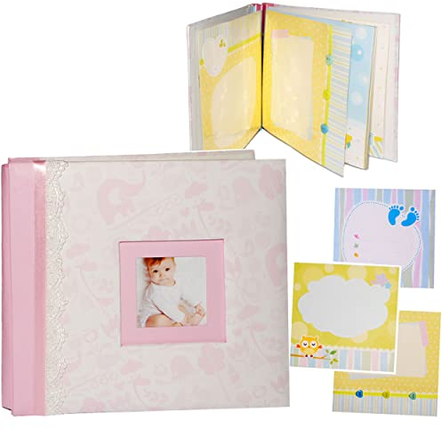 belldessa Einsteckalbum/Fotoalbum/Schraubalbum - Baby - mit Foto ! - Mädchen - 2. Wahl