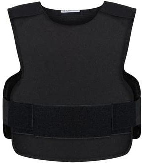 Covert/Overt Bullet Proof Level IIIA + Stab Level 1 Vest - Black