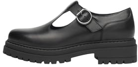 Nero Giardini I514013D Mary Jane Donna in Pelle - Nero 38 EU
