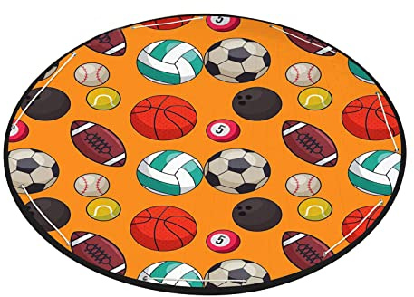 NICERAM Juego para bebé | Juego Plegable Redonda,Almohadilla Gateo Transpirable Suave para niños, Suelo para niños, Manta Juguete para Juegos, Alfombra