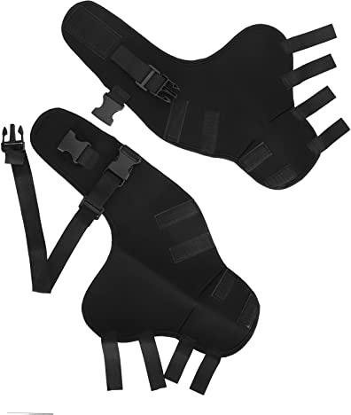 Protector de Patas Traseras para s y Mascotas, Rodillera Ajustable, Soporte para Piernas para s, Patas Traseras para Recuperar el Cuidado de Las Articulaciones de la (Polainas traseras