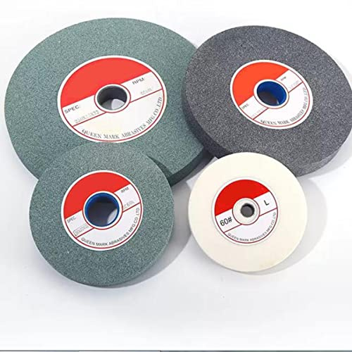 BomDog Mola per Lucidare la Mola, per Materiale Della Mola da Banco: Allumina Fusa Marrone, Diametro Esterno: 250 Mm, Diametro Del Foro: 32 Mm, Spessore: 25 Mm/a/46#