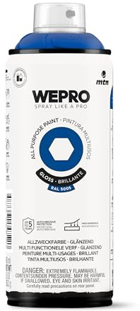 MTN WEPRO Solvent Brillante RAL 5005 Azul Magia, Spray 400ml
