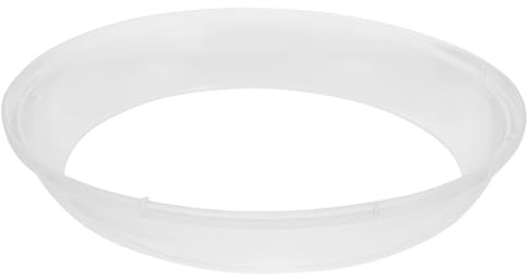 LOLIPPYY Plastic Cotton Candy Maker Replacement Cover for Indoor Use, Easy to Install and Use, Sturdy White Enclosure Accessory for Cotton Candy Machines