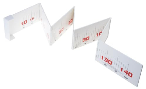 ECVGHD Maßband, 100 cm / 140 cm, faltbar, Fisch-Maßband