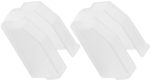 INOOMP 2 Cubiertas Protectoras para Aguja de Tocadiscos de Vinilo Diseño Semitransparente y Fácil Limpieza, Accesorio de Repuesto Adecuado para Djs y Amantes del Vinilo